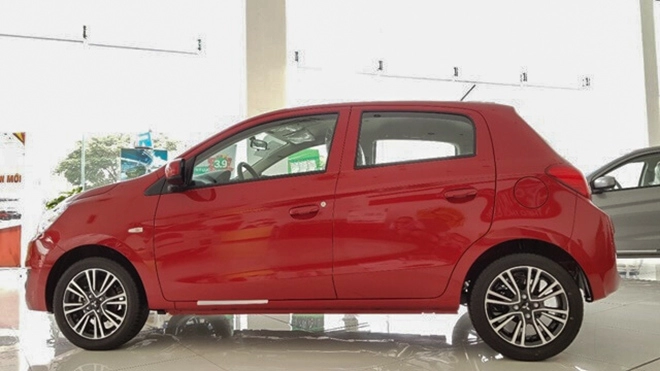 Mitsubishi giam gia 35 triêu đông cho dong xe mirage at tai việt nam