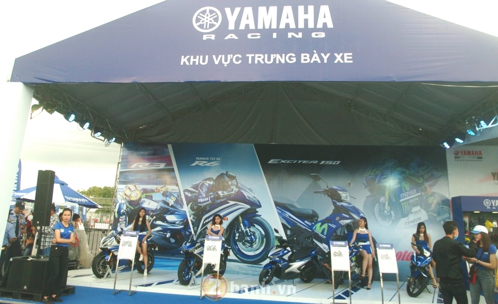 Một số hoạt động thú vị tại sự kiện yamaha gp 2016