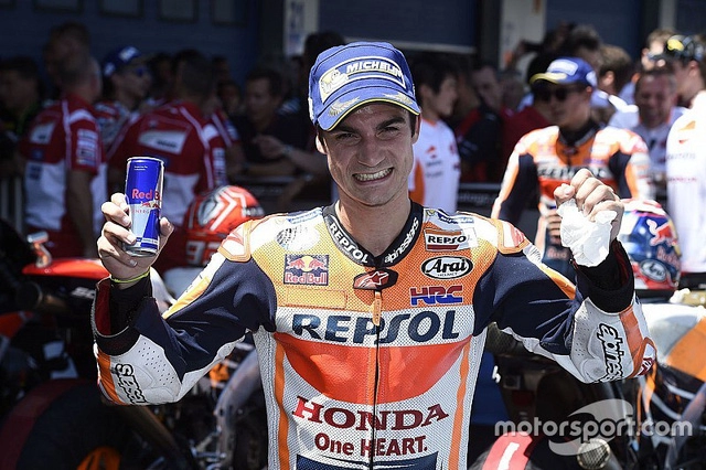 Motogp dani pedrosa đã dẫn đầu đoàn đua trong suốt 27 vòng