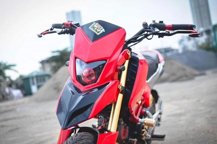 Msx phiên bản độ ducati hyper motard cực kỳ táo bạo