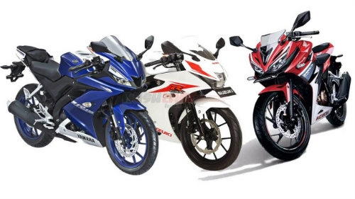 Mua yamaha r15 v3 suzuki gsx 150r hay honda cbr150r