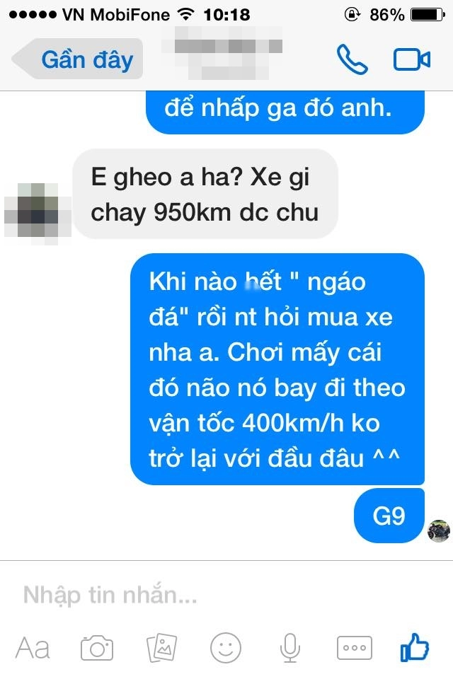 Nam thanh niên đi exciter lâu năm chê không mua z1000 vì không đạt được 400kmh