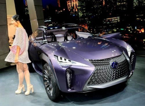 Ngắm trọn lexus ux concept thiết kế 3d độc nhất vô nhị