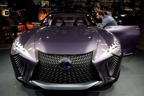 Ngắm trọn lexus ux concept thiết kế 3d độc nhất vô nhị