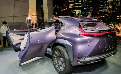 Ngắm trọn lexus ux concept thiết kế 3d độc nhất vô nhị