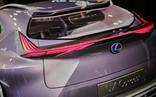 Ngắm trọn lexus ux concept thiết kế 3d độc nhất vô nhị