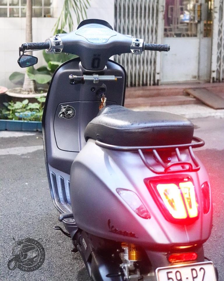 Ngắm vespa sprint độ - mở làn gió xe độ hoàn toàn mới