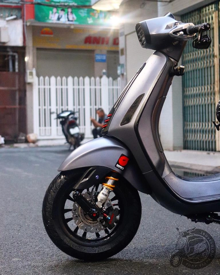 Ngắm vespa sprint độ - mở làn gió xe độ hoàn toàn mới