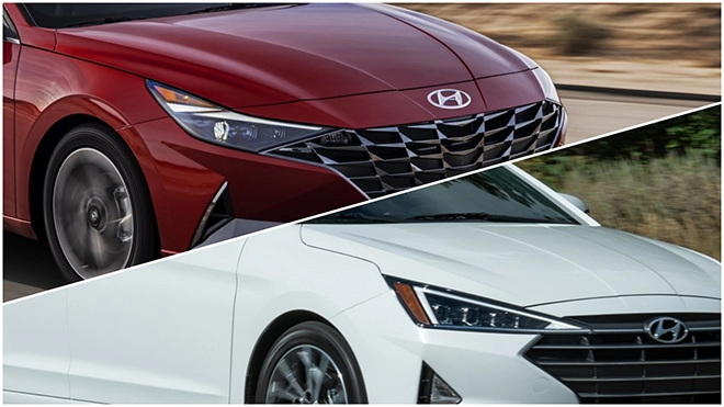 Những điểm thay đổi trên hyundai elantra thế hệ cũ và mới