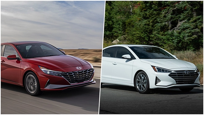 Những điểm thay đổi trên hyundai elantra thế hệ cũ và mới