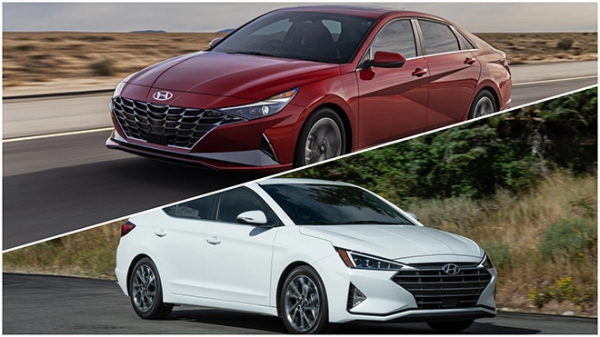 Những điểm thay đổi trên hyundai elantra thế hệ cũ và mới