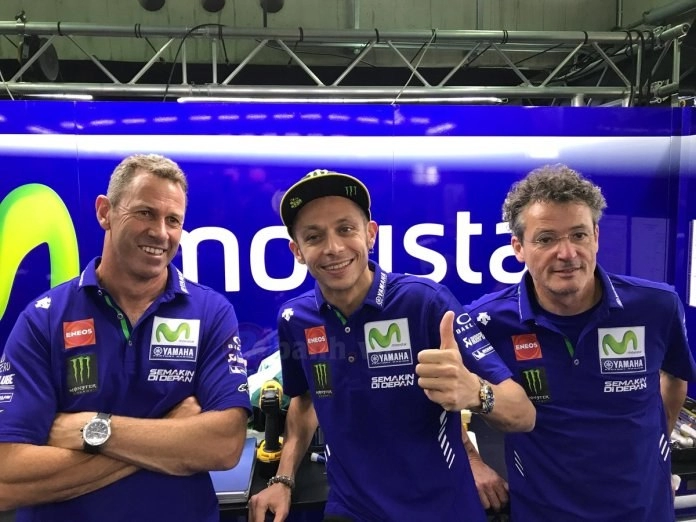 Những hình ảnh đầu tiên về tay đua valentino rossi tại chặng đua tiếp theo của motogp