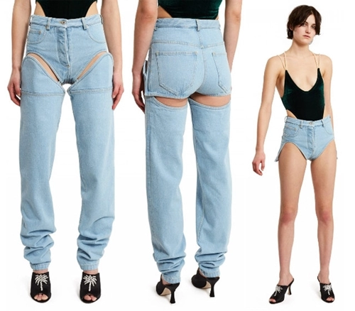 Nhưng mâu quân jeans quái dị ma đăt căt cô