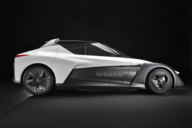 Nissan bladeglider xe thể thao như hình mũi tên