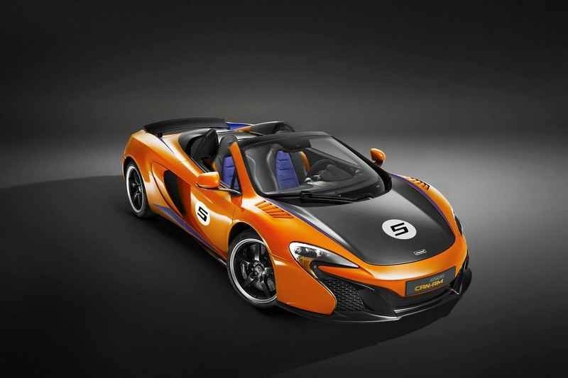 Phiên bản mclaren 650s can-am spider trong màu áo mới