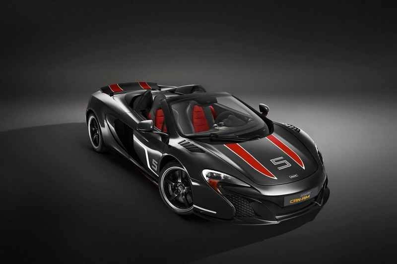 Phiên bản mclaren 650s can-am spider trong màu áo mới