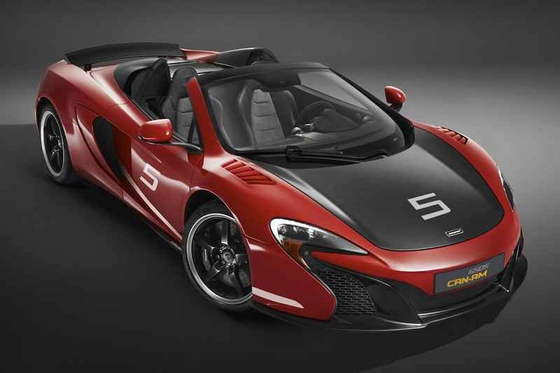 Phiên bản mclaren 650s can-am spider trong màu áo mới