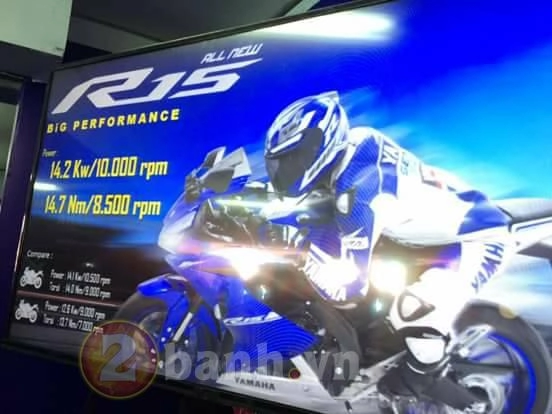 R15 2017 với 155cc công nghệ vva sẵn sàng cuộc chơi