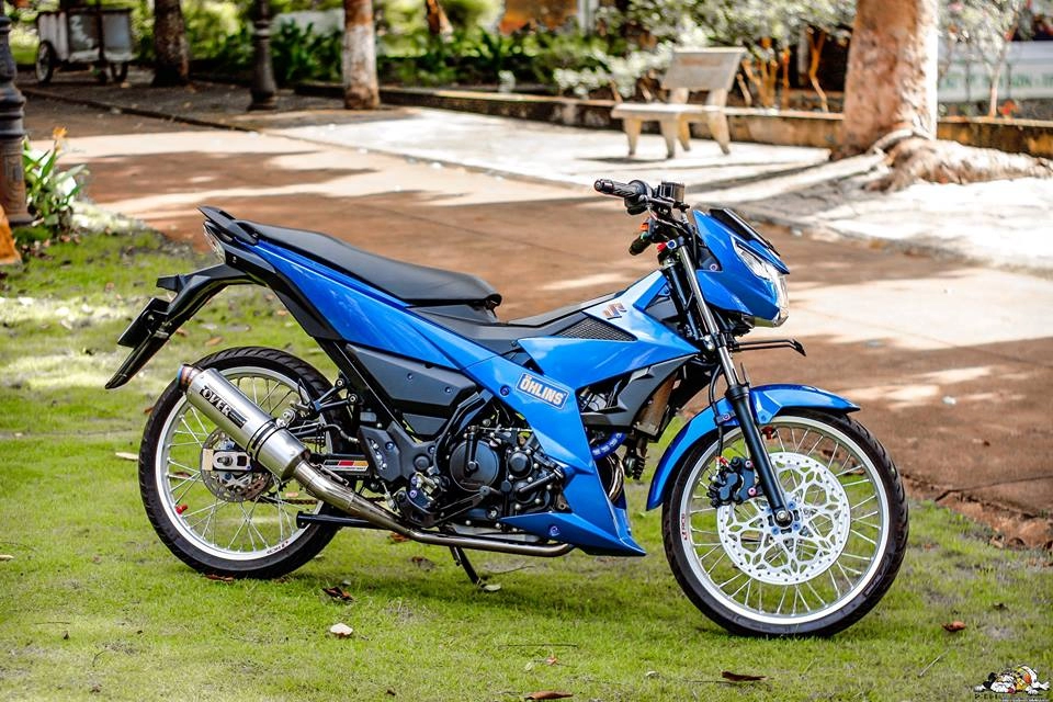 Raider 150 fi độ mang hơi thở uy lực so kè cùng con bò rừng cbr1000rr