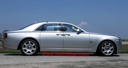  rolls-royce ghost bản nâng cấp trên đường thử 