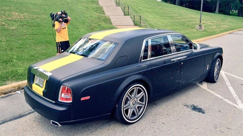  rolls-royce phantom duy nhất của cầu thủ mỹ 