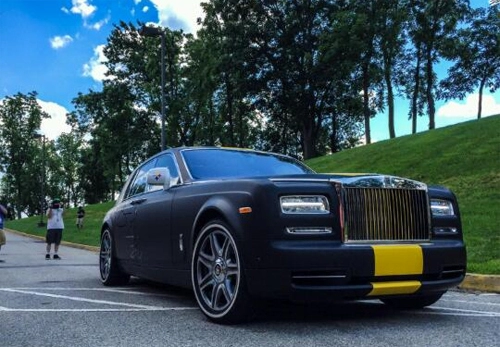  rolls-royce phantom duy nhất của cầu thủ mỹ 