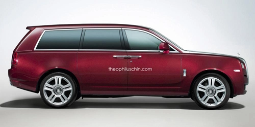 Rolls-royce suv sử dụng khung gầm bằng nhôm