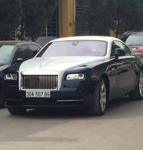 Rolls-royce wraith đầu tiên tại vn mang biển số siêu khủng