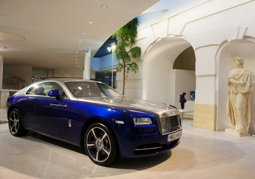  rolls-royce wraith ở vienna 