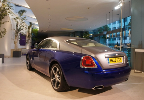  rolls-royce wraith ở vienna 