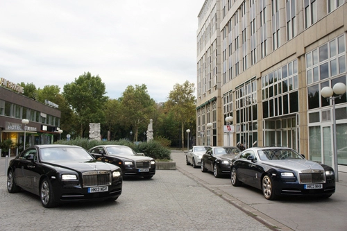  rolls-royce wraith ở vienna 