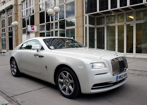  rolls-royce wraith ở vienna 