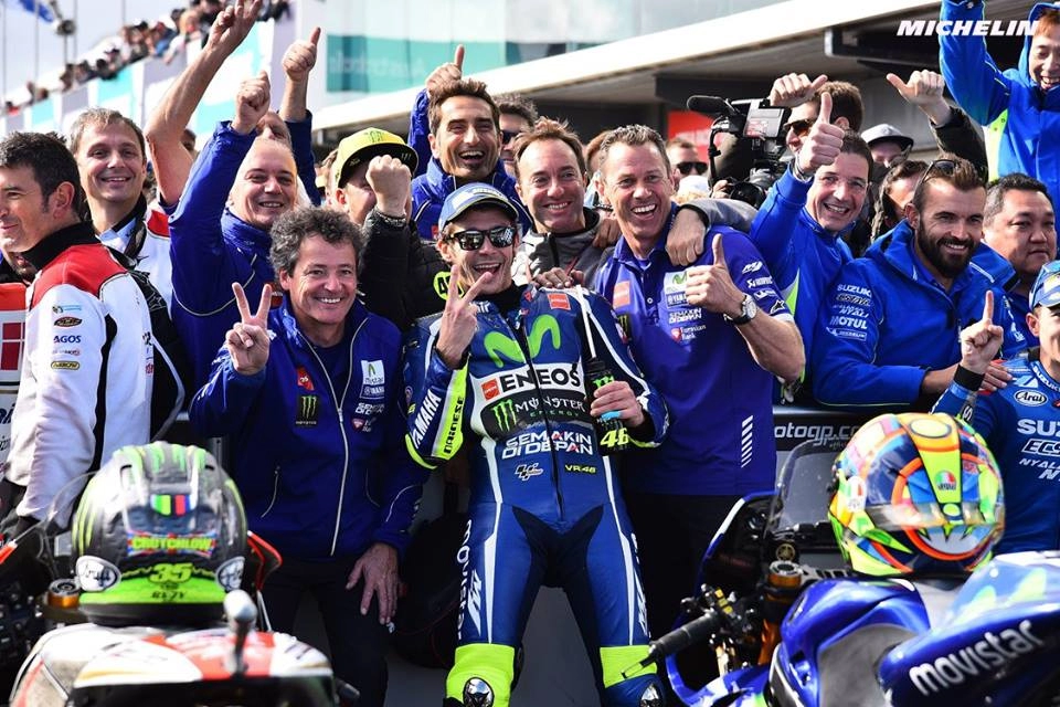 Rossi podium giành được tại grand prix nước úc 2016 mang một ý nghĩa động viên tinh thần rất lớn