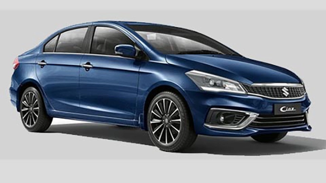 Sedan hạng b suzuki ciaz 2020 được đại lý tại việt nam nhận đặt cọc