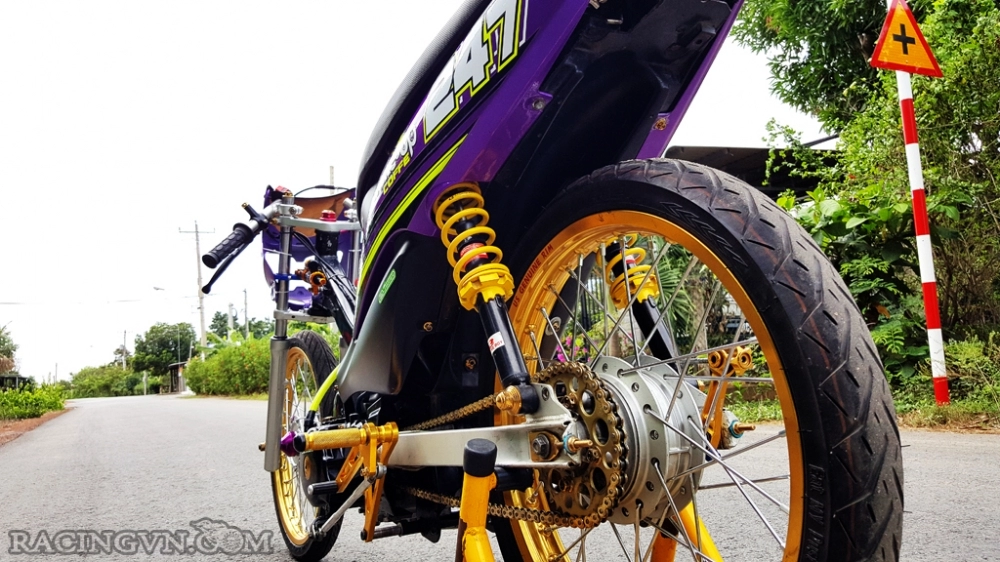 Siêu chiến binh wave drag chạy giải 201m