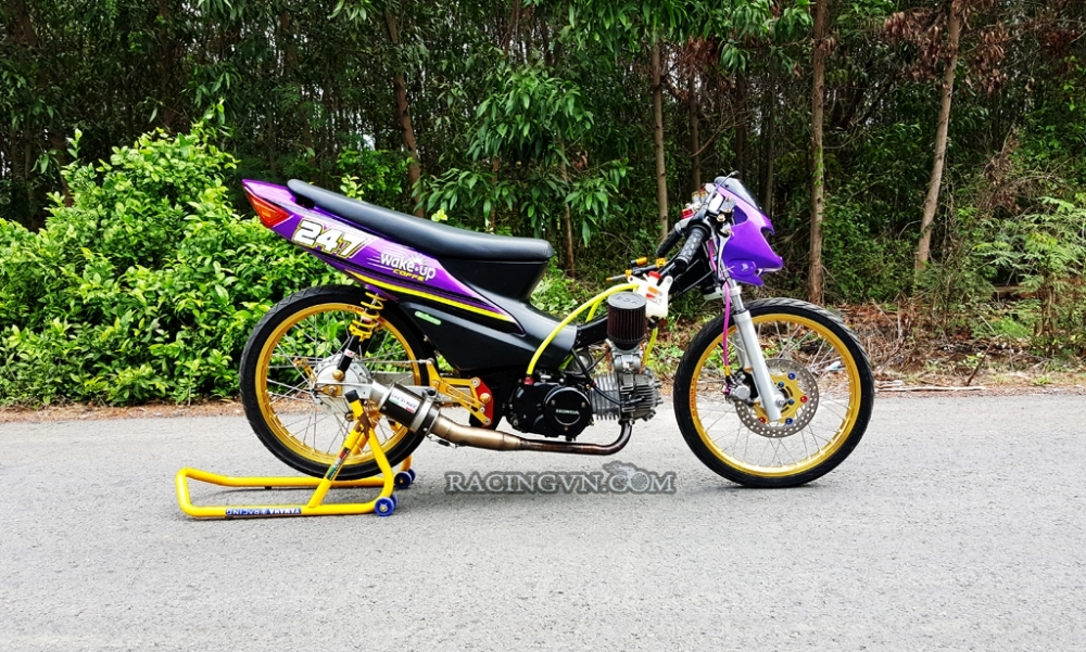 Siêu chiến binh wave drag chạy giải 201m