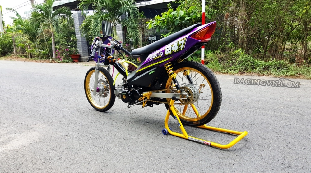 Siêu chiến binh wave drag chạy giải 201m