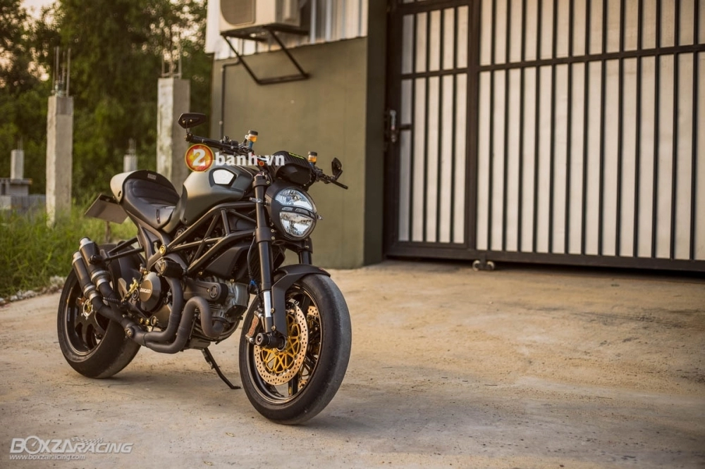 Siêu phẩm ducati monster 1100 diesel độ khủng của dân chơi thái lan