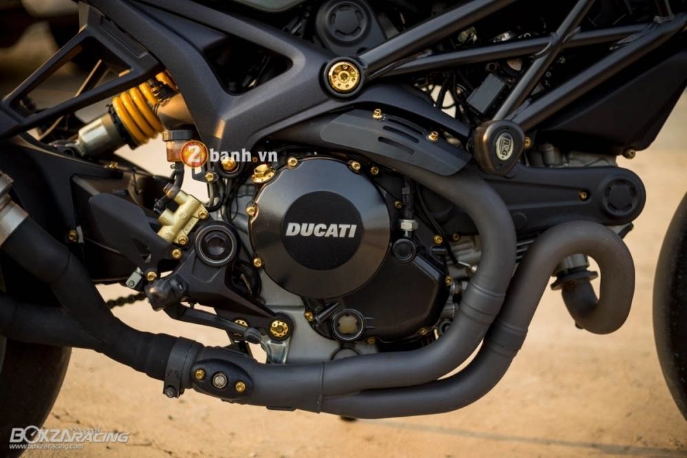 Siêu phẩm ducati monster 1100 diesel độ khủng của dân chơi thái lan