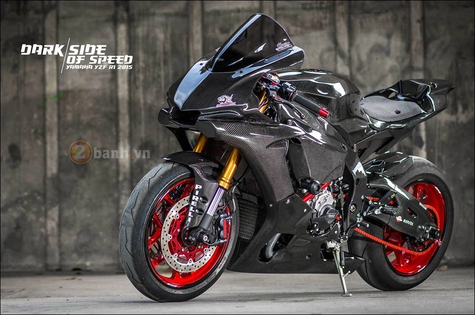 Siêu phẩm full carbon fiber yamaha r1 trong loạt ảnh đầy lôi cuốn