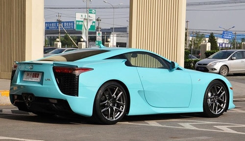 Siêu xe lexus lfa giá triệu đô