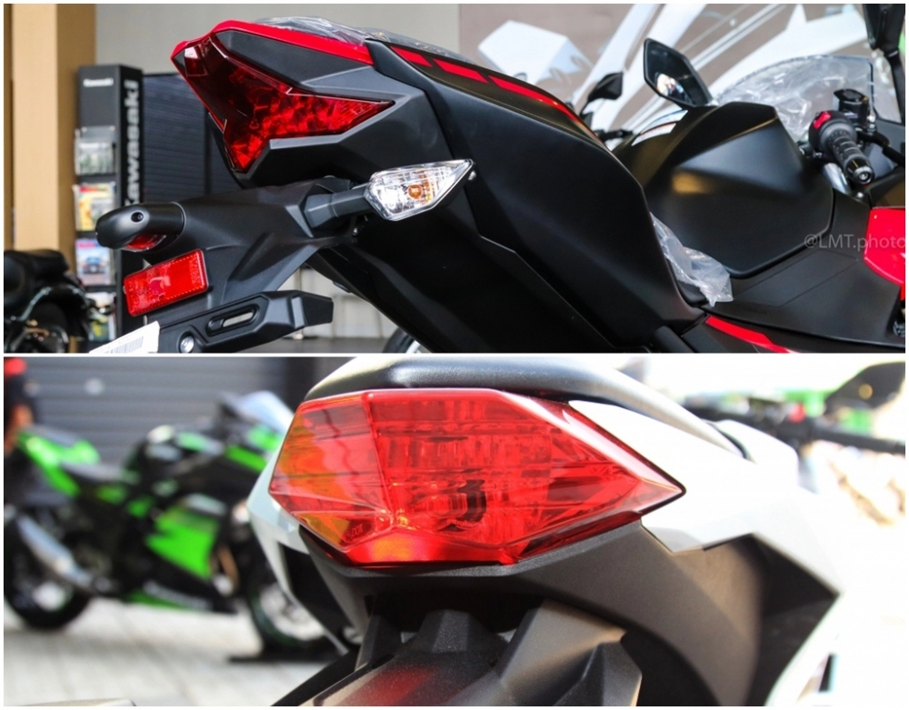 So sánh giữa kawasaki ninja 250 2018 và ninja 300