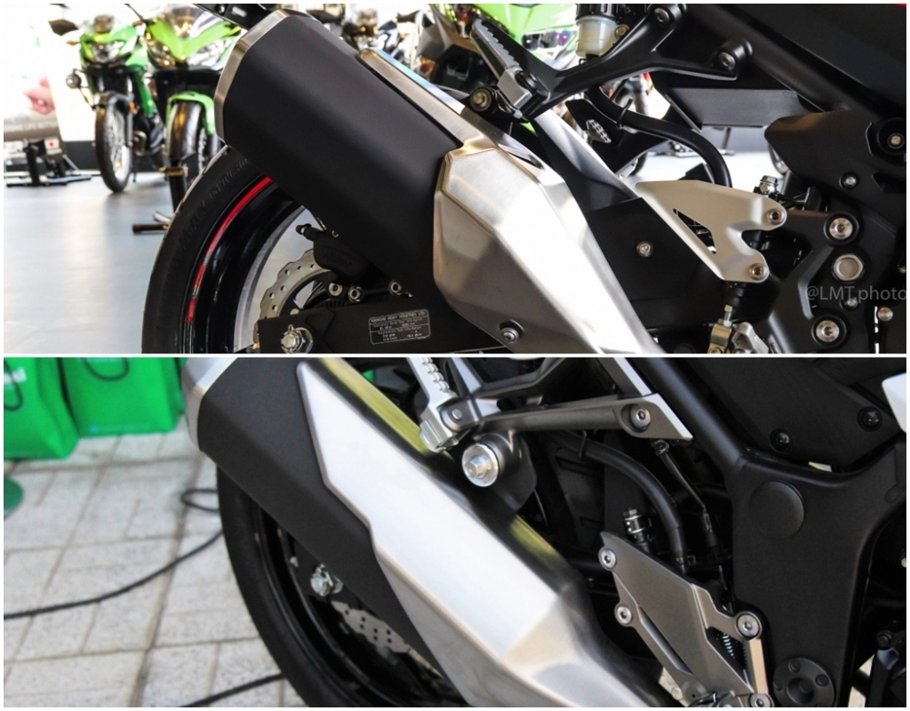 So sánh giữa kawasaki ninja 250 2018 và ninja 300