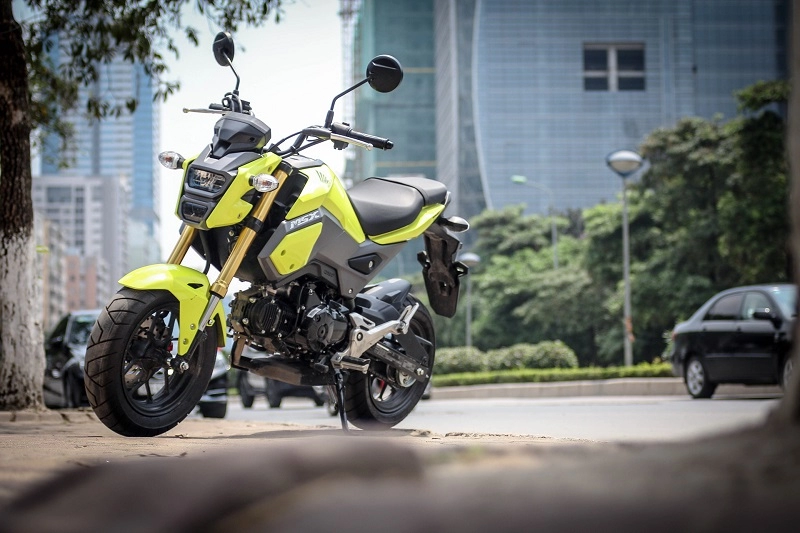 So sánh honda msx 2017 với kawasaki z125 pro