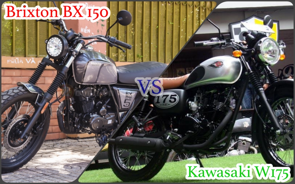 So sánh kawasaki w175 vs brixton bx 150 xe nào đáng mua hơn 