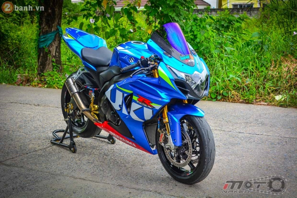 Suzuki gsx-r1000 hút hồn trong bản độ theo phong cách đường đua motogp