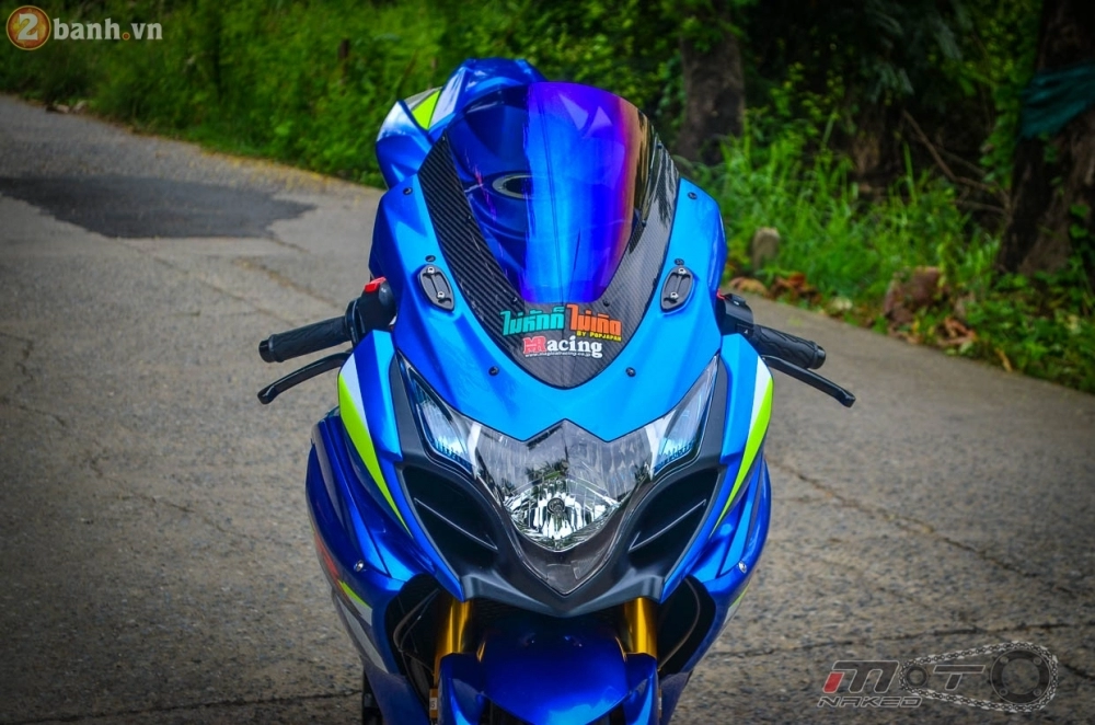 Suzuki gsx-r1000 hút hồn trong bản độ theo phong cách đường đua motogp