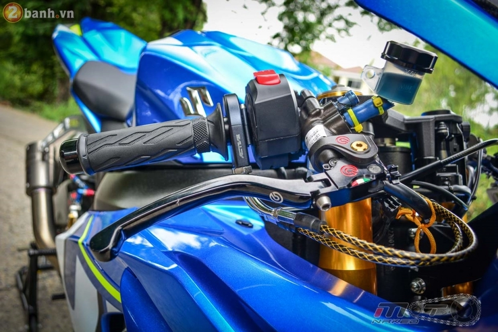 Suzuki gsx-r1000 hút hồn trong bản độ theo phong cách đường đua motogp