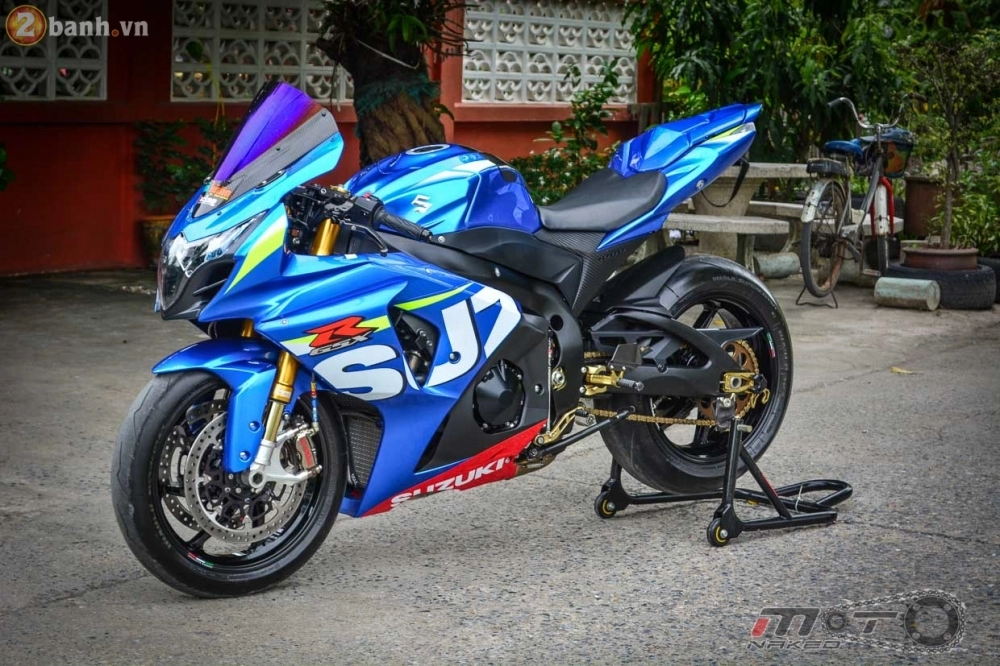 Suzuki gsx-r1000 hút hồn trong bản độ theo phong cách đường đua motogp