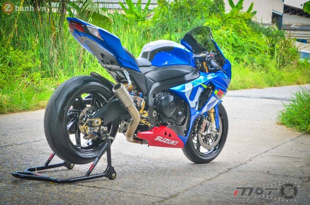 Suzuki gsx-r1000 hút hồn trong bản độ theo phong cách đường đua motogp